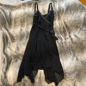 AllSaints Asymmetrical Wrap Dress